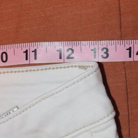 PAIGE White high-Rise Verdugo Ankle Jeans Women's Size 28 - Picture 8 of 10